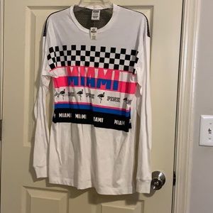 VS Pink Miami LS Tee